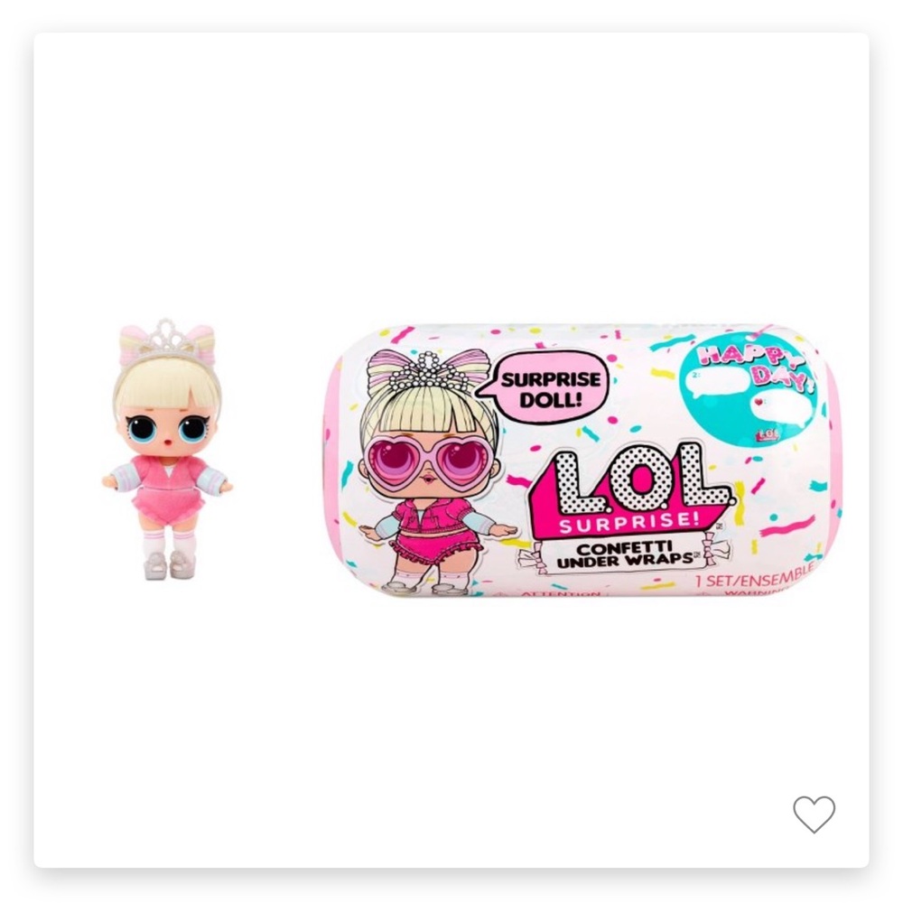 NWT LOL Surprise Confetti Reveal with 15 Surprises Including Doll